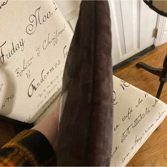 COACH Vintage F10421 Brown Patchwork Shoulder Bag - Picture 8 of 9